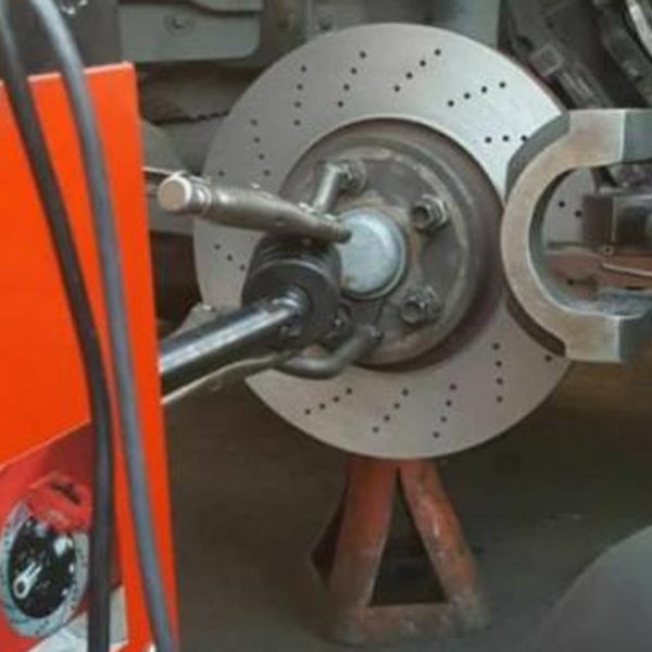 پاور دستگاه دیسک تراش روکار نصب شده بر روی چرخ